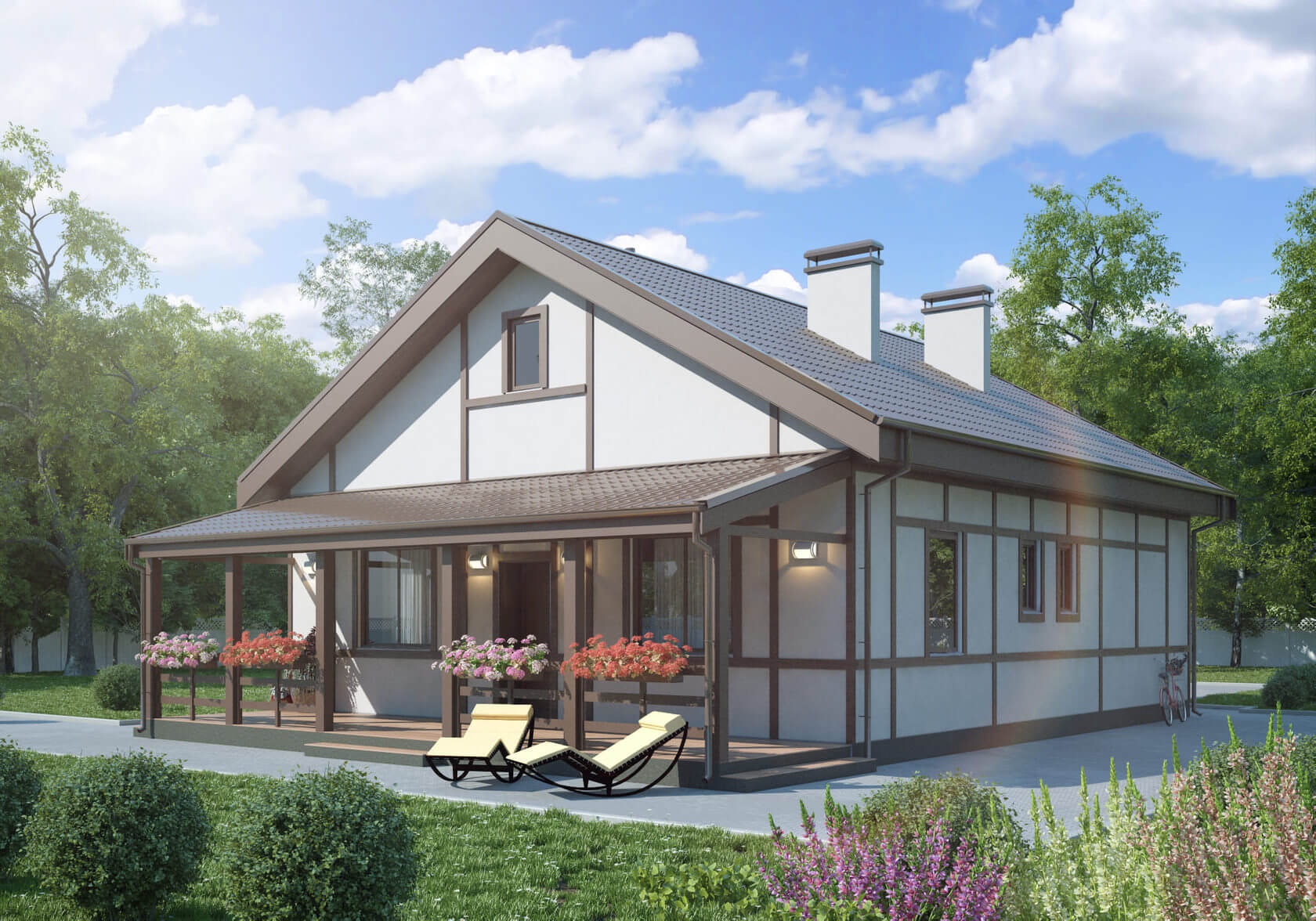 дом из бруса