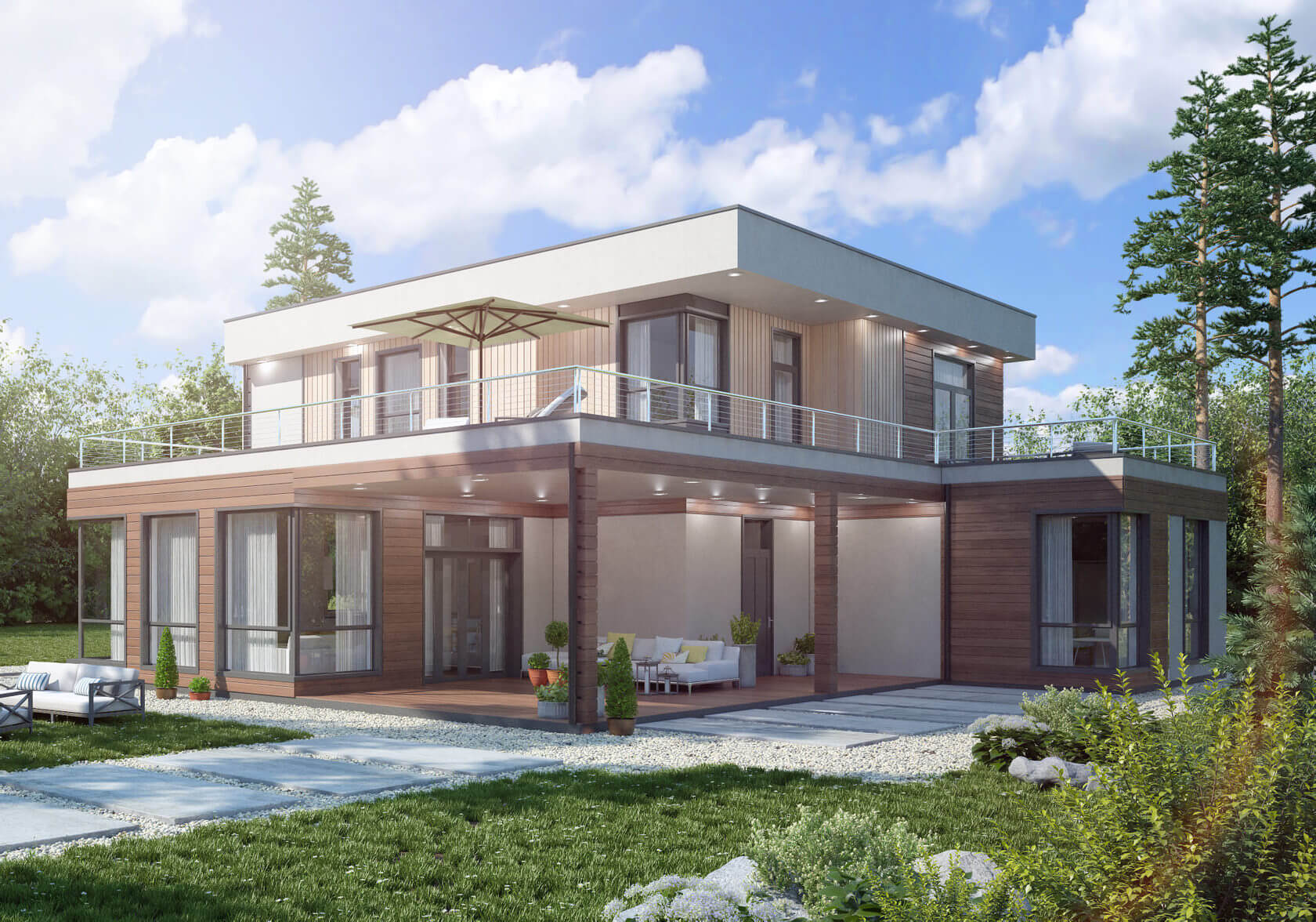 дом из бруса