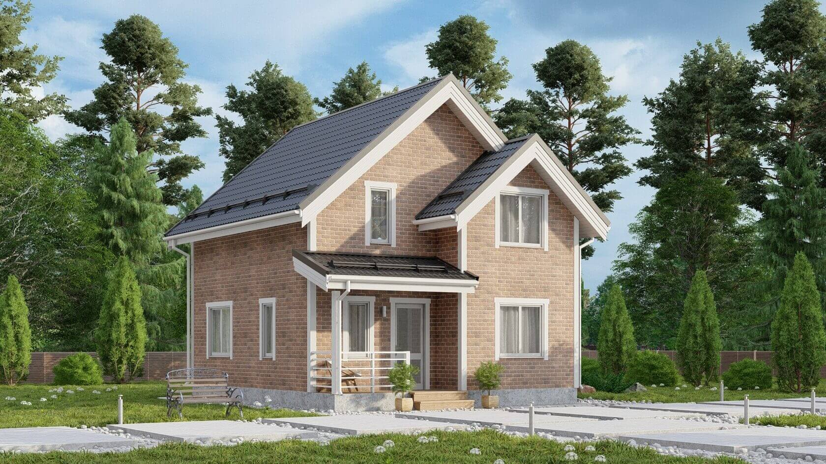 дом из бруса